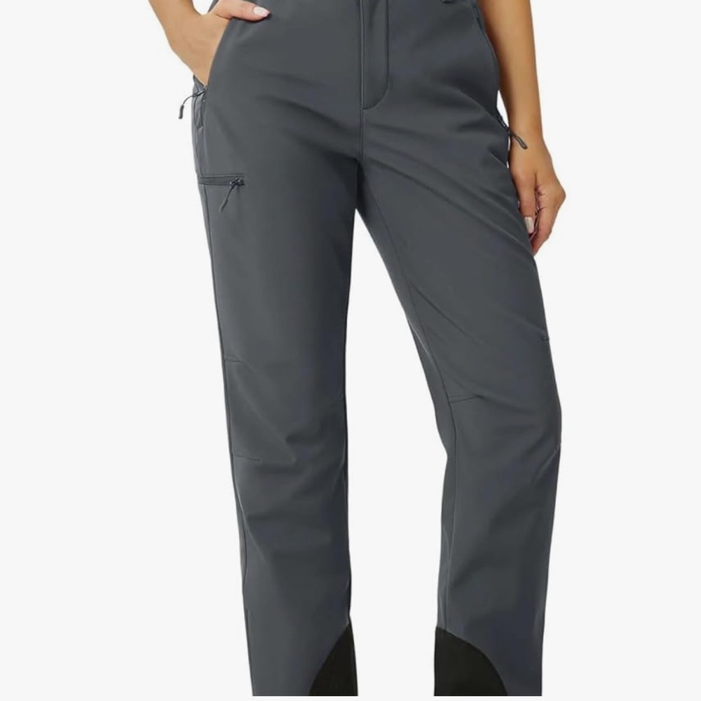 Women's Thermal Hiking Utility Gray Pants